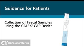 Collection of Faecal Samples using the CALEX® Cap Device [upl. by Lahsiv755]