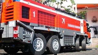 Lego Rosenbauer Panther 8x8 HRET [upl. by Rotce795]