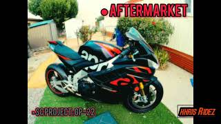 ○ Before amp After the Beast was Unleashed  2024 APRILIA RSV4 1100 FACTORY  SC PROJECT GP22 ● [upl. by Ettegdirb]