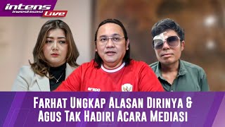 Live Farhat Abbas Ungkap Ketidakhadiran Dalam Pertemuannya Dengan Novi amp Denny Sumargo [upl. by Rector109]