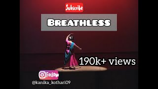 Breathless song  Shankar Mahadevan  Semiclassical Dance  Best Performance  Vidyashram Jaipur [upl. by Lundin561]