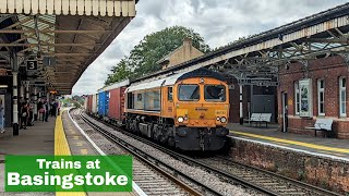 Trains at Basingstoke  110723 [upl. by Su694]