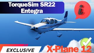 TorqueSim SR22 Entegra for XPlane 12 [upl. by Davida716]