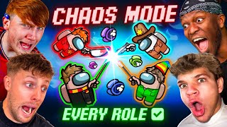 SIDEMEN AMONG US ULTRA CHAOS MODE EVERY SINGLE ROLE TURNED ON [upl. by Phyllida]