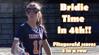 Trinity Hall 10 Manasquan 7  HS Girls Lacrosse  Donohue and Fitzgerald Hat Tricks [upl. by Anegal]