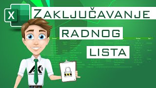 Excel 2019  Zaključavanje radnog lista [upl. by Yrennalf958]