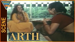 Arth Hindi Movie  Smita Patil Talking With Rohini  Eagle Entertainment Official [upl. by Valry]