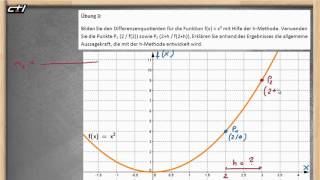 Differenzenquotient  Durchschnittliche mittlere Änderungsrate ★ Übung 3 [upl. by Aehr195]