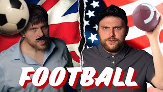 When You Bring Up Football To A British GuySkit [upl. by Carri]