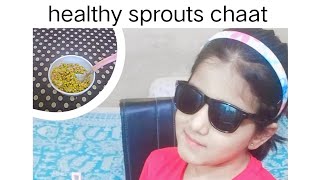 healthy sprouts chaat😊 recipe sproutschaat healthy healthybreakfast ✨ [upl. by Oirottiv]