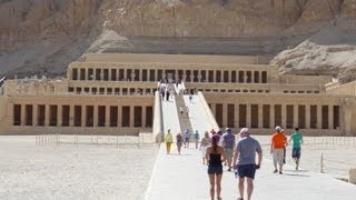 Egipt  Luksor  Świątynia Hatszepsut Temple of Hatshepsut [upl. by Niar]