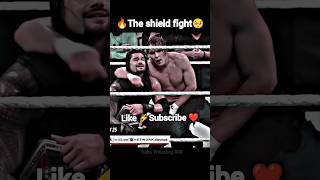 Roman Reigns old shield fight💪🔥  Roman Reigns vs dean Ambrose 👿🤯shorts wwe romanreigns fight [upl. by Sieber]