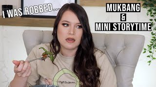 MINI STORYTIME  CHATTING ABOUT LIFE  Mukbang [upl. by Publius522]