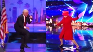 President Donald Trump vs Queen Elizabeth EPIC Dance Off  Who Wins [upl. by Nnylecyoj]