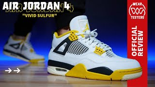 Air Jordan 4 Vivid Sulfur [upl. by Oirramaj197]