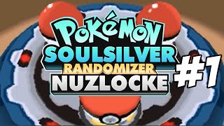 Pokemon SoulSilver Randomizer Nuzlocke Challenge  Part 1 [upl. by Pauiie]