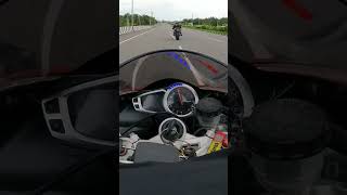 DAYTONA 675 VS DAYTONA 675R DRAG RACE 😍😍😍 daytona675 bikeperide youtubeshorts biketravelvlog [upl. by Mareld]