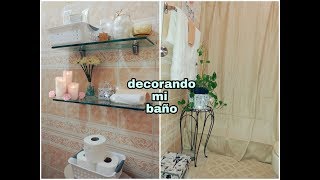 Ideas para decorar un baño pequeñocomo decore mi bañodecoraciones para el baño [upl. by Mikael]