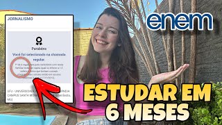 COMO ESTUDAR PARA O ENEM 2024 EM 6 MESES l Estratégia de Estudo de 6 meses para o Enem [upl. by Oicnaneb]