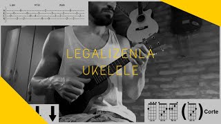 UKELELE  Legalizenla  Intoxicados tutorialcover ukelele [upl. by Robby930]