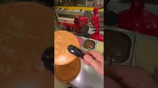 Chessey Waffle coin 🥵  How to make waffle waffle food shortsviral shorts [upl. by Iridissa]