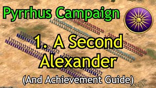 1 A Second Alexander Achievement  Pyrrhus of Epirus Campaign  AoE2 DE Return of Rome [upl. by Greg]