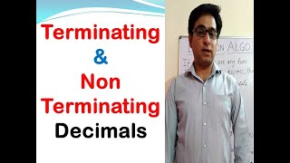 Terminating and NonTerminating Decimals  Real Numbers  Class 9  Maths [upl. by Inalaek]