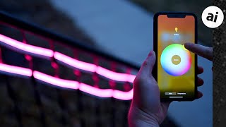 Review Philips Hue HomeKit Outdoor LightStrip [upl. by Zacherie]