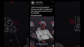 Birdman Say NBA YoungBoy Is Not NORMAL shorts [upl. by Shep956]