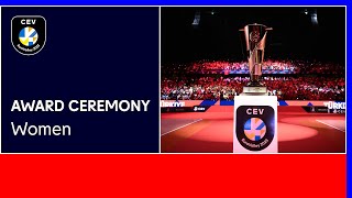 Award Ceremony  CEV EuroVolley 2023 Women [upl. by Supat]