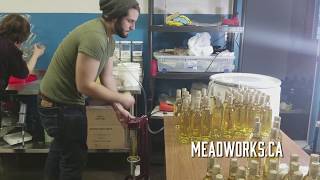 Connor Parenteau Enolmatic Filling And Corking Mead Meadworksca [upl. by Idnek455]