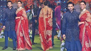 Ranveer Singh amp Deepika Padukone Arrived at Anant Ambani Engagement Ceremony 😍🔥📸 [upl. by Marje135]