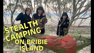 Stealth Camping At Bribie Island Beach Stealth Camping Alliance Gadget Challenge [upl. by Eicul734]