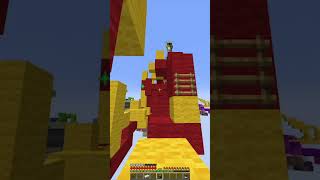 Funny Moments Minecraft Bedwars shorts minecraft minecraftbedwars [upl. by Aharon]