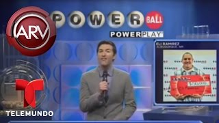 Dan a conocer números que más veces ganan el Powerball  Al Rojo Vivo  Telemundo [upl. by Cyrie]