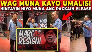 🔴 HARRY ROQUE NAKIUSAP sa MGA TAO sa RALLY na WAG MUNA UMUWI dahil may PAGKAIN pa na DARATING [upl. by Suivat245]