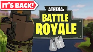 OG FORTNITE BACK IN ROBLOX 2024 ATHENA ROYALE [upl. by Nniroc]