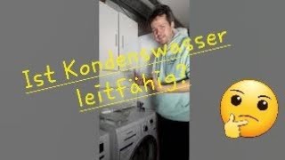 Ist Kondenswasser elektrisch leitfähig 🤔  Sehen amp Verstehen [upl. by Neenahs748]