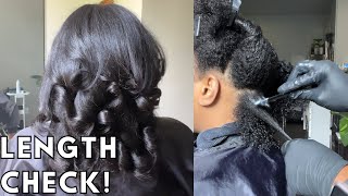 Keratin Treatment Update Her Hair ONE YEAR Later [upl. by Bergstein295]