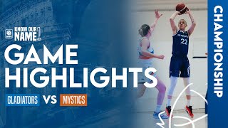 Caledonia Gladiators v Manchester Met Mystics  Game Highlights [upl. by Jimmie]