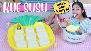 NAYFA BIKIN MILK SNACK  Fun Cooking Nayfa [upl. by Markiv]