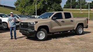 2024 Chevrolet Colorado WT  BEST BANG FOR THE BUCK MidSize Truck [upl. by Nnylirej821]