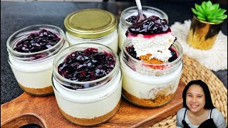 Blueberry Cheesecake in a Jar [upl. by Skier]