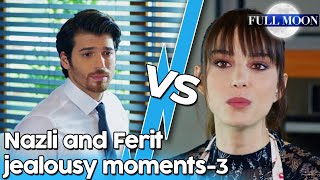 Full Moon English Subtitle  Nazli And Ferit Jealousy Moments  3  Dolunay [upl. by Aetnahc]