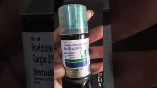 Betadine gargle povidonelodinegermicidegargle 2024 mintflavordolo650 omg doctor medical [upl. by Ronoh599]