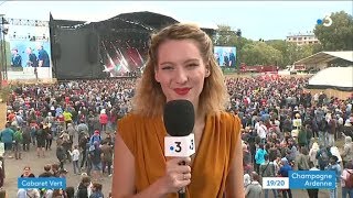 Cabaret Vert 2018 dernière journée  France 3 ChampagneArdenne [upl. by Nohtanhoj]