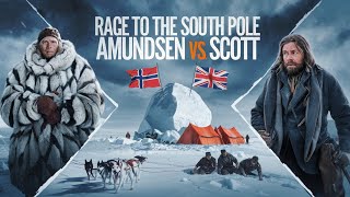 The Race to the South Pole Amundsen vs Scott  Epic Time Journey [upl. by Storer]