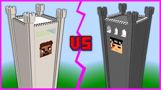 İYİ KULE VS KÖTÜ KULE 😱  Minecraft [upl. by Eiuqnimod]