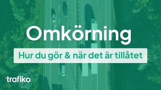 Omkörning När det är tillåtet amp hur du gör en säker omkörning filmat i bilen [upl. by Siroved]