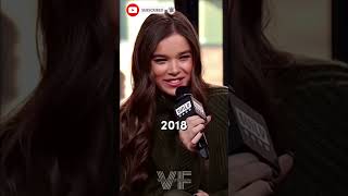 Hailee Steinfeld Evolution haileesteinfeld shorts [upl. by Wyne]